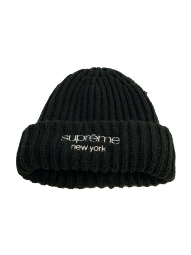 【中古】Supreme◆ニットキャップ/--/アクリル/BLK/メンズ【服飾雑貨他】 【中古】Supreme◆ニットキャップ/--/アクリル/BLK/メンズ【服飾雑貨他】