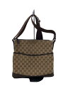 【中古】GUCCI◆ショルダーバッグ_GGキャンバス/キャンバス/BRW【バッグ】(4)