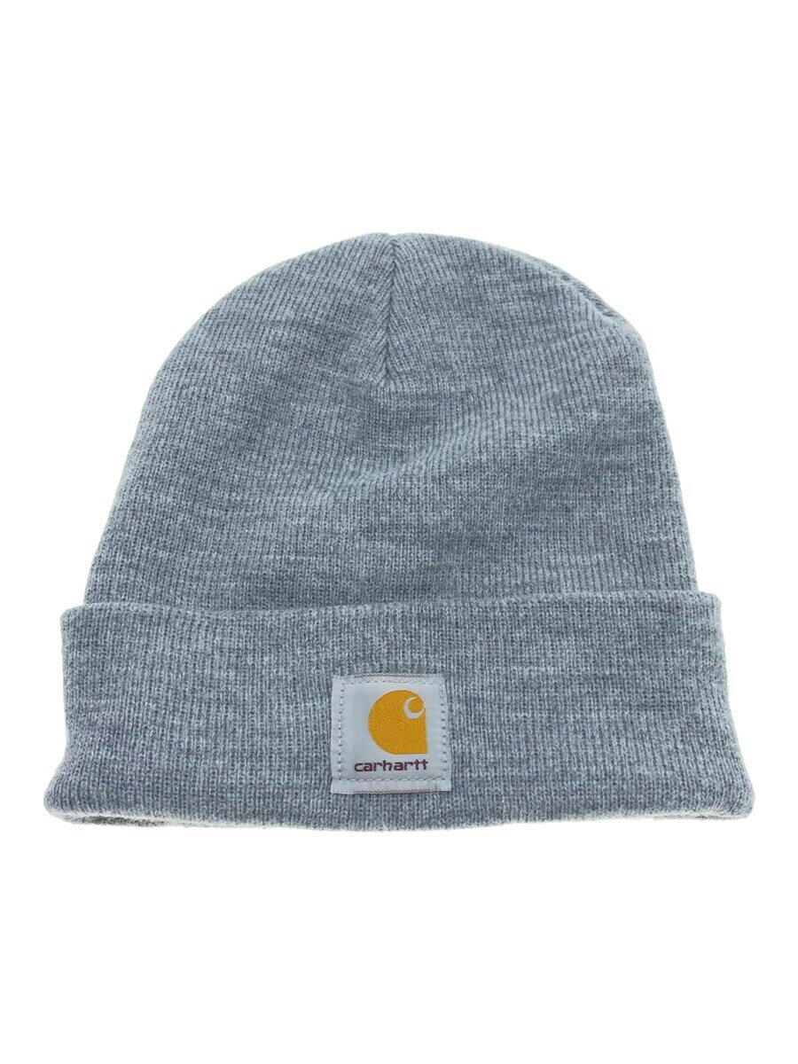 【中古】Carhartt◆ニットキャップ/FREE/アクリル/GRY/メンズ/A18HGY【服飾雑貨他】