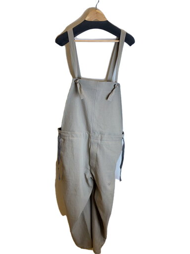 【中古】ATELIER BETON◆オーバーオール/4/ポリエステル/BEG/無地/202-11b【メンズウェア】 【中古】ATELIER BETON◆オーバーオール/4/ポリエステル/BEG/無地/202-11b【メンズウェア】