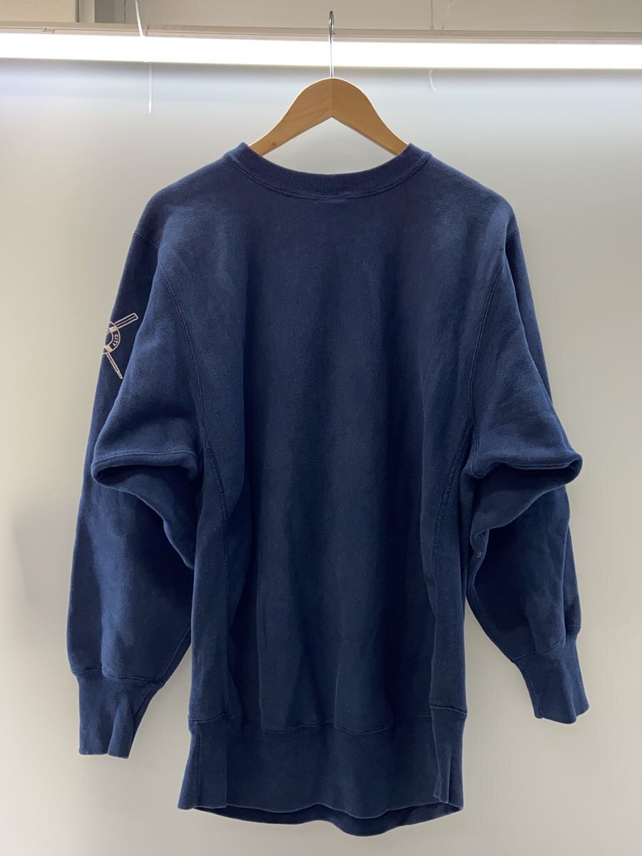 【中古】Champion◆Vintage/90s/USA製/REVERSE WEAVE/刺繍タグ/スウェット/XL/ネイビー【メンズウェア】