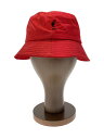 【中古】KANGOL◆×CLOT/SPLIT BUCKET/バケットハット/S/コットン/レッド/総柄/メンズ/K4351PJ【服飾雑貨他】