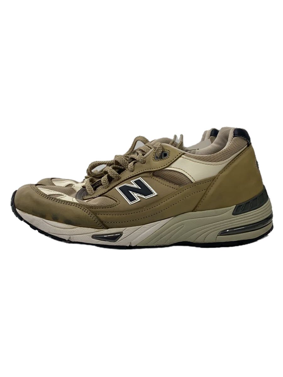 NEW BALANCE◆ローカットスニーカー/US9.5/BEG/レザー/M991BTN