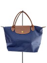 【中古】LONGCHAMP◆ハンドバッグ/--/NVY/無地/1621089556【バッグ】(4)