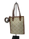 【中古】Daily russet◆ハンドバッグ/--/IVO/総柄【バッグ】