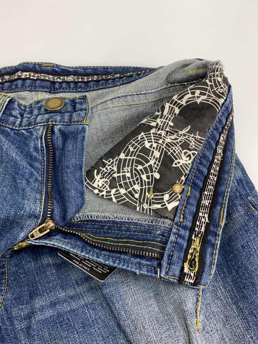 【中古】NUMBER (N)INE◆LOVELESS/GUILD PRIME/ダメージ加工スキニーパンツ/S/デニム/IDG/NSB-612L【メンズウェア】