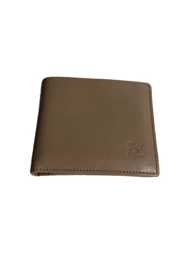 【中古】IL BISONTE◆2つ折り財布/レザー/BEG/レディース【服飾雑貨他】 【中古】IL BISONTE◆2つ折り財布/レザー/BEG/レディース【服飾雑貨他】