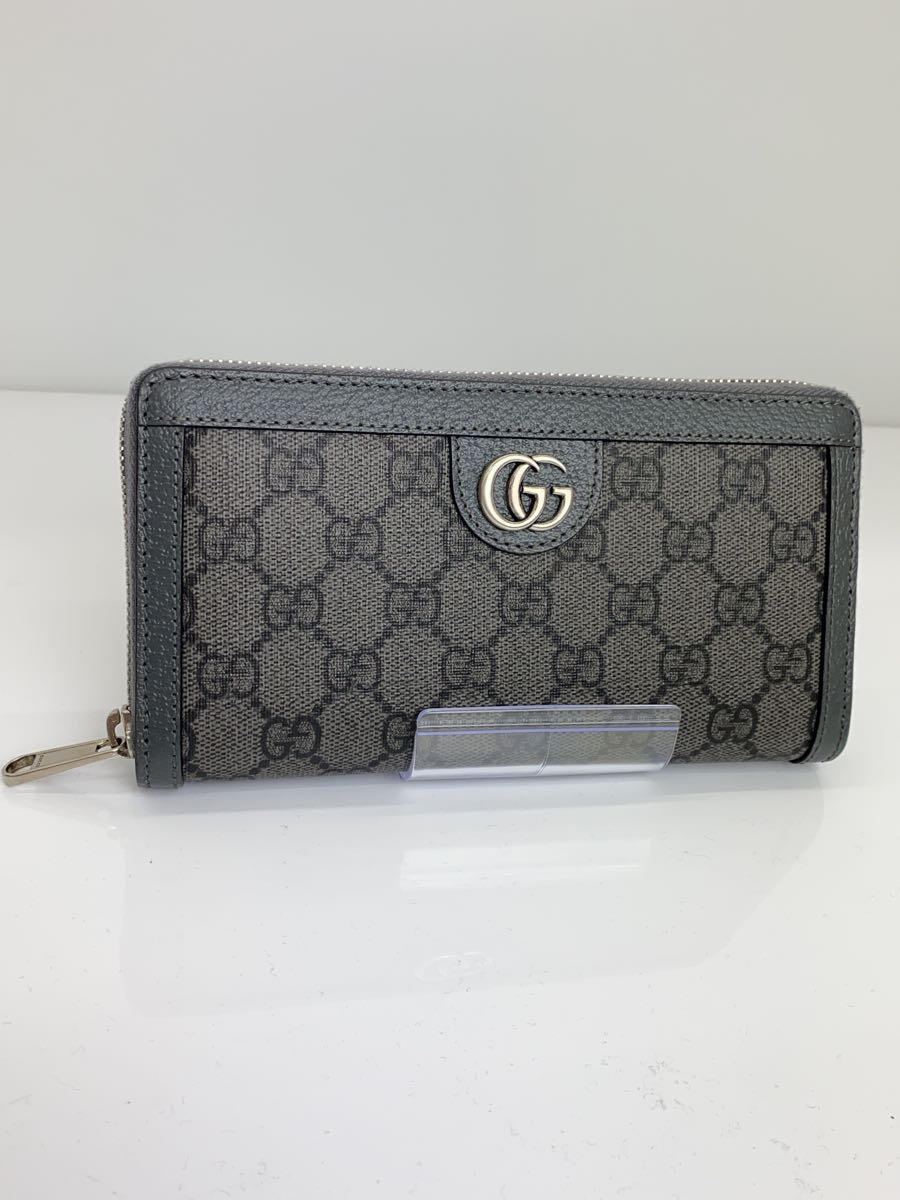 【中古】GUCCI◆長財布/レザー/BRW/総柄/レディース/706844【服飾雑貨他】