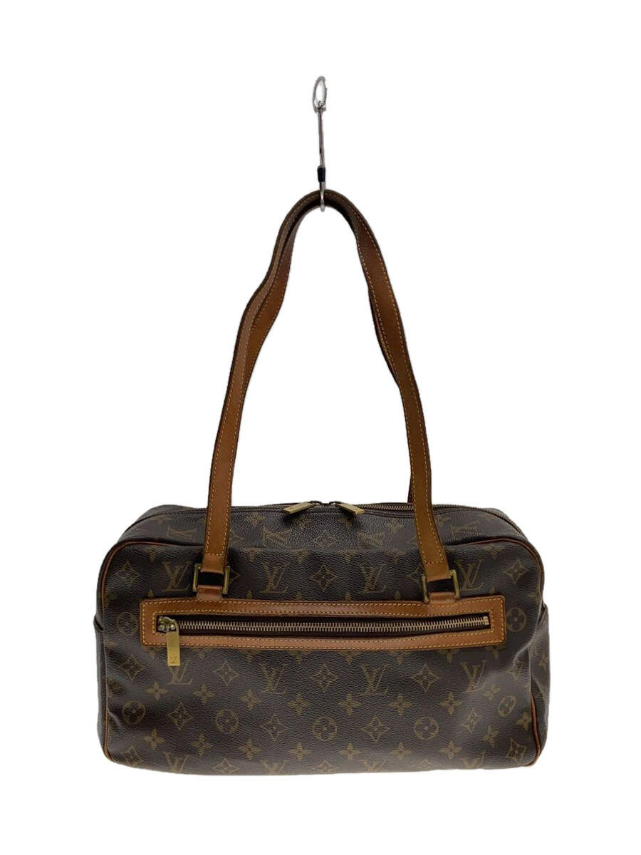 LOUIS VUITTON◆シテGM_モノグラム・キャンバス_BRW/PVC/BRW/M51181