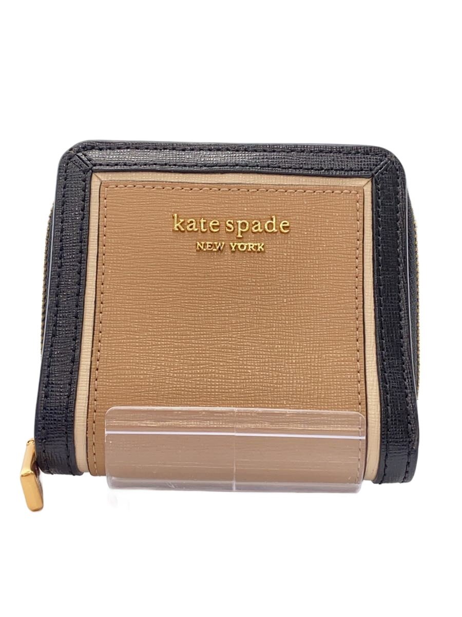 【中古】kate spade new york◆2つ折り財布/--/BRW/レディース【服飾雑貨他】