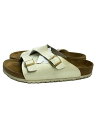【中古】BIRKENSTOCK◆サンダル/42/WHT/レザー//【シューズ】(4)