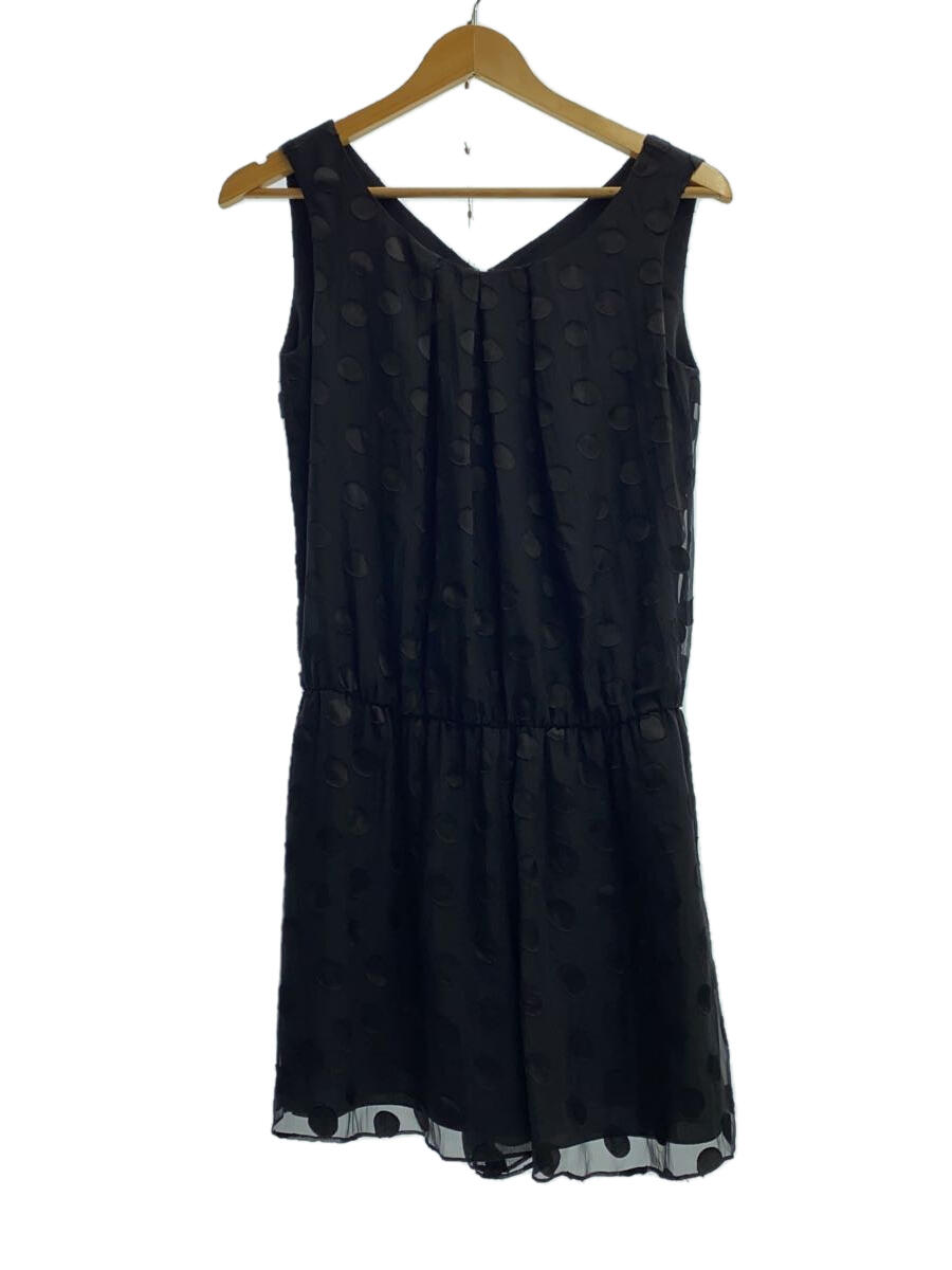 【中古】GRACE CONTINENTAL◆オールインワン/--/シルク/BLK/ドット【レディースウェア】