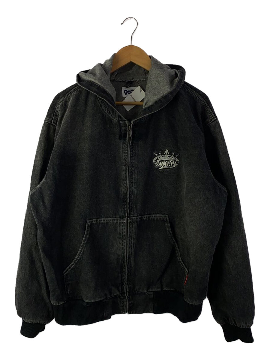 【中古】9090◆ジャケット/L/コットン/GRY/無地/NN1540【メンズウェア】