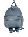 【中古】COACH◆ミニチャーリー/レザー/BLU【バッグ】