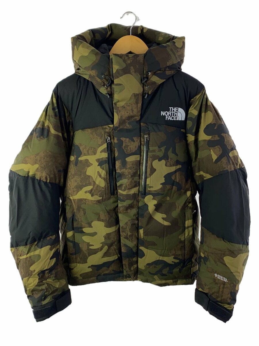 【中古】THE NORTH FACE◆NOVELTY BALTRO LIGHT JACKET_ノベルティーバルトロライトジャケット/L/ナイロン/KHK【メンズウェア】
