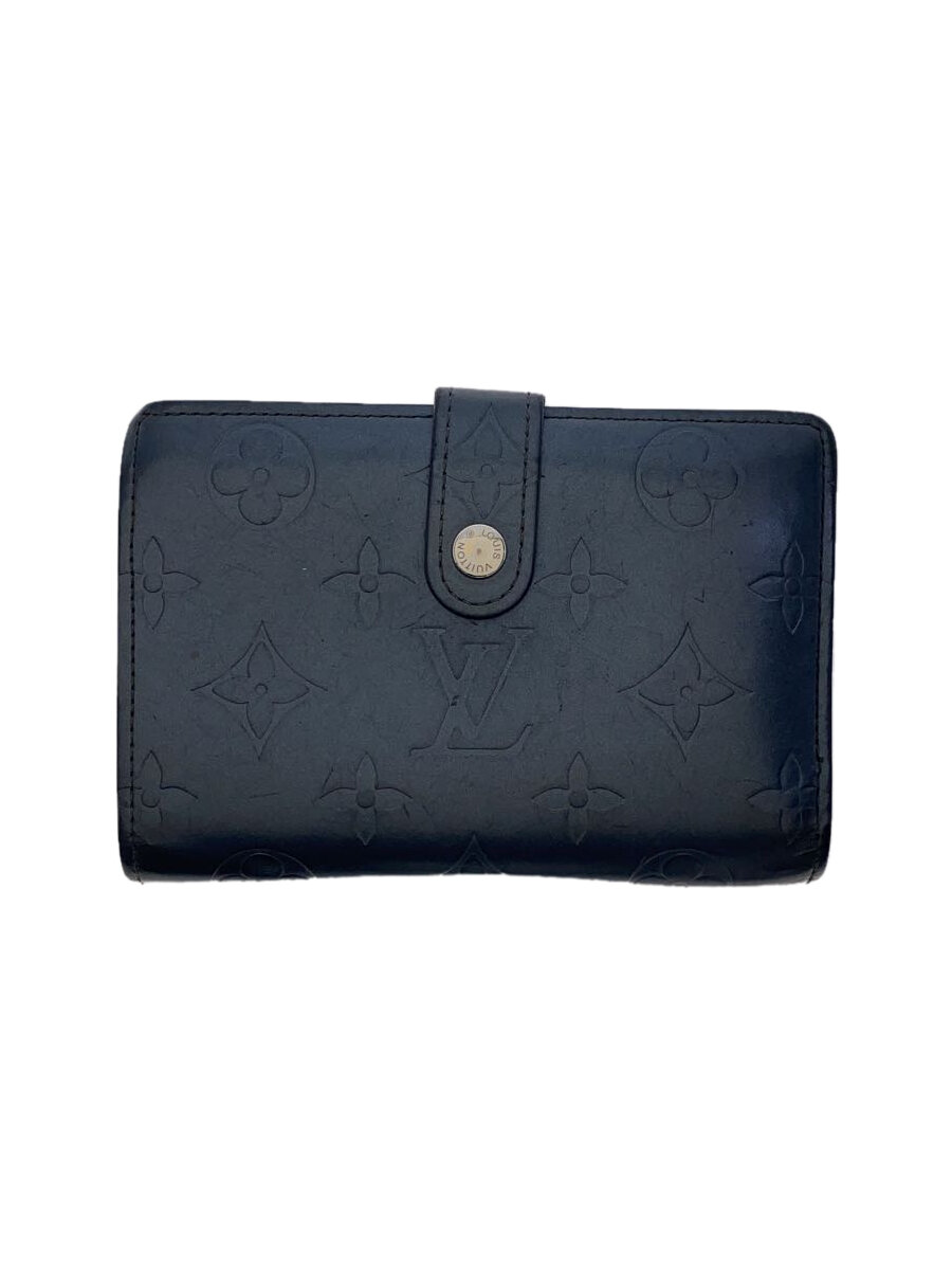 Rakuten - 【中古】LOUIS VUITTON◆ポルト・モネ・ビエ・ヴィエノワ_モノグラム・マット_BLU/レザー/BLU/メンズ/M65155【服飾雑貨他】