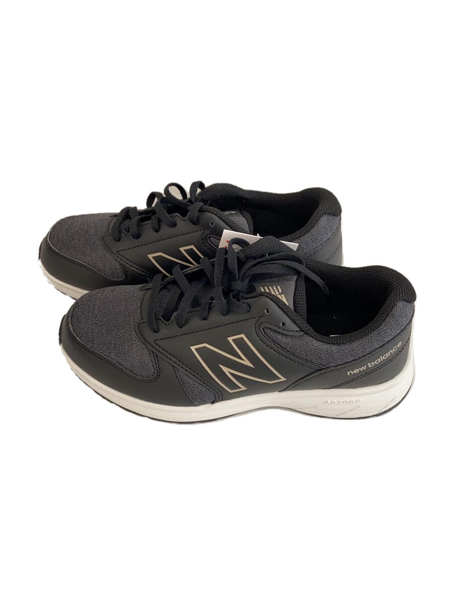 【中古】NEW BALANCE◆WW550/ブラック/24.5cm/BLK【シューズ】