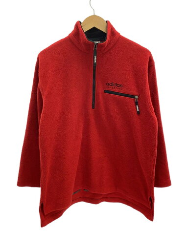 【中古】adidas◆フリースジャケット/--/--/RED【メンズウェア】 【中古】adidas◆フリースジャケット/--/--/RED【メンズウェア】