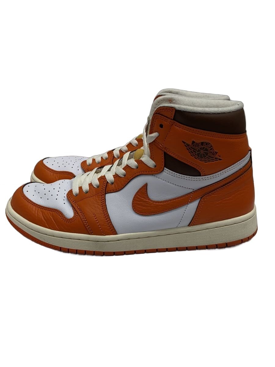 NIKE◆WMNS エアジョーダン 1 HI OG Starfish/29cm/DO9369-101/汚れ有