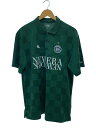 【中古】NEW ERA◆ポロシャツ/XL/ポリエステル/緑/ゴルフウェア/ニューエラ【メンズウェア】(4)