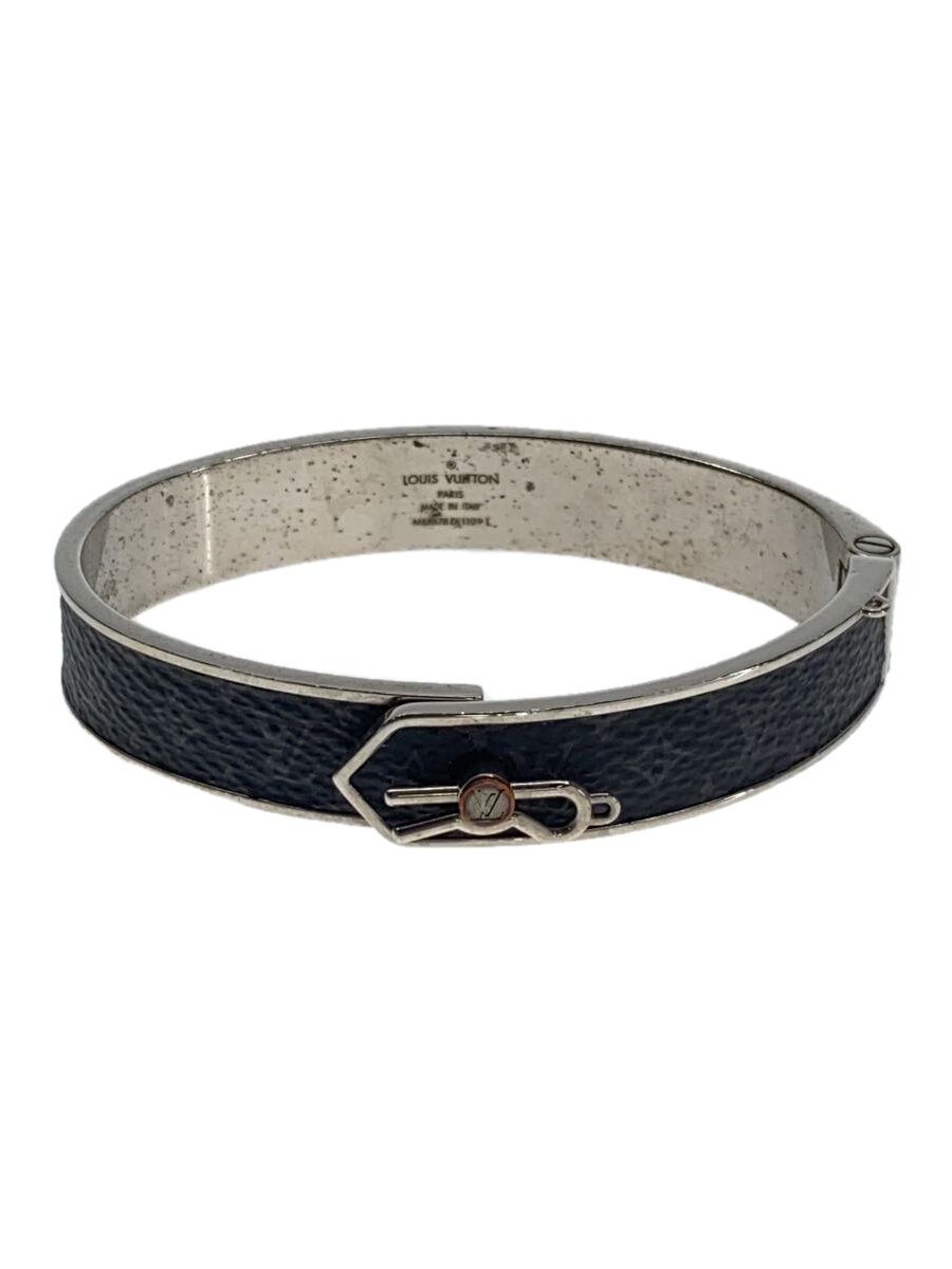 【中古】LOUIS VUITTON◆バングル/--/BLK/メンズ【服飾雑貨他】