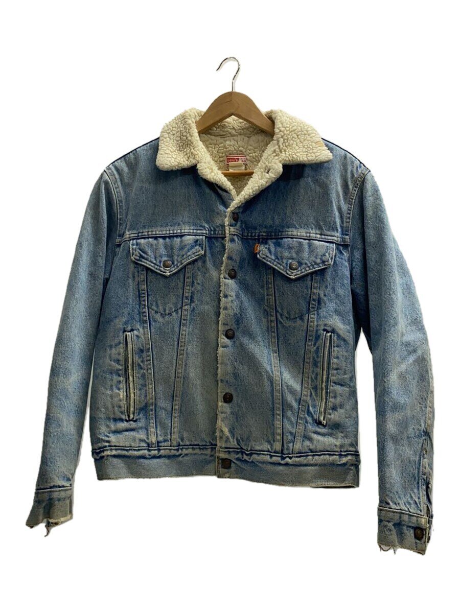 【中古】Levi’s◆デニムボアランチジャケット/40/コットン/ブルー/70608-0213【メンズウェア】