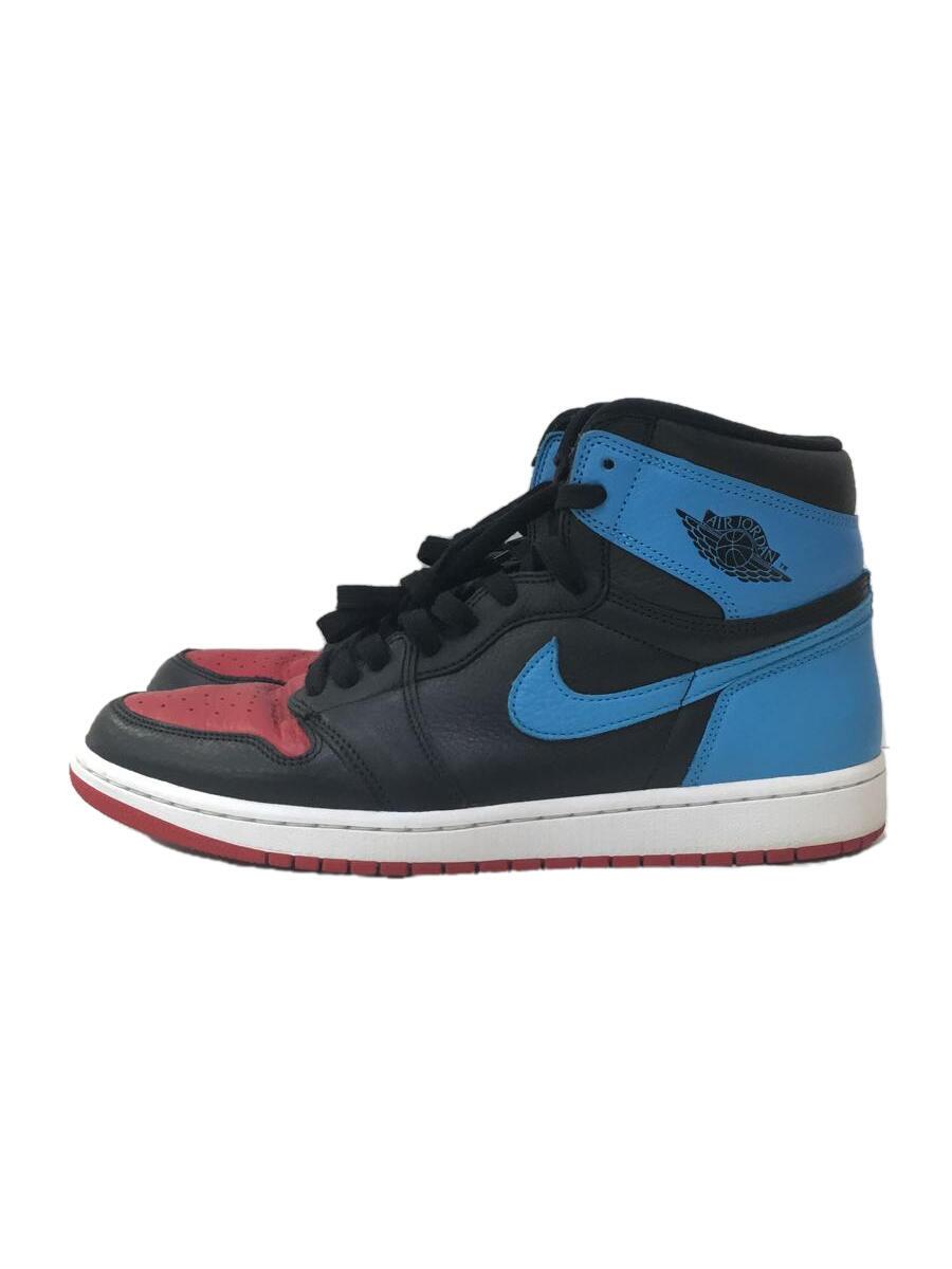NIKE◆AIR JORDAN 1 HIGH OG/ エアジョーダン/ブラック/CD0461-046/29cm