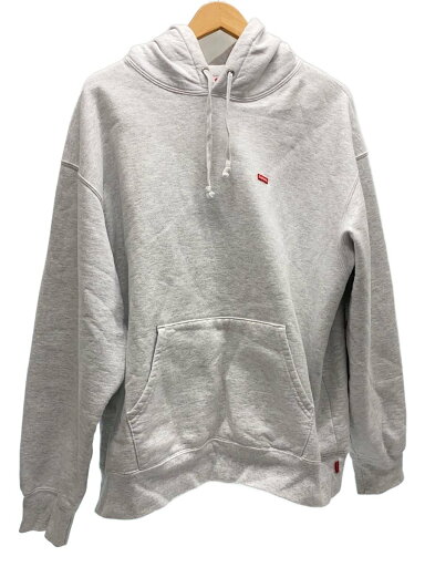 【中古】Supreme◆SMALL BOX HOODED SWEATSHIRT/パーカー/L/コットン/GRY/無地【メンズウェア】 【中古】Supreme◆SMALL BOX HOODED SWEATSHIRT/パーカー/L/コットン/GRY/無地【メンズウェア】