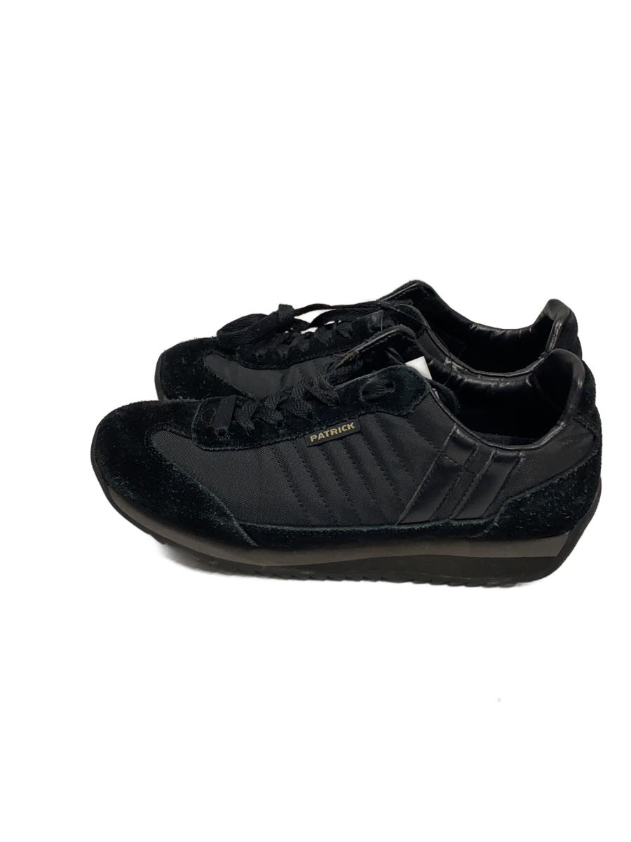 【中古】PATRICK◆ローカットスニーカー/36/BLK/94601//【シューズ】