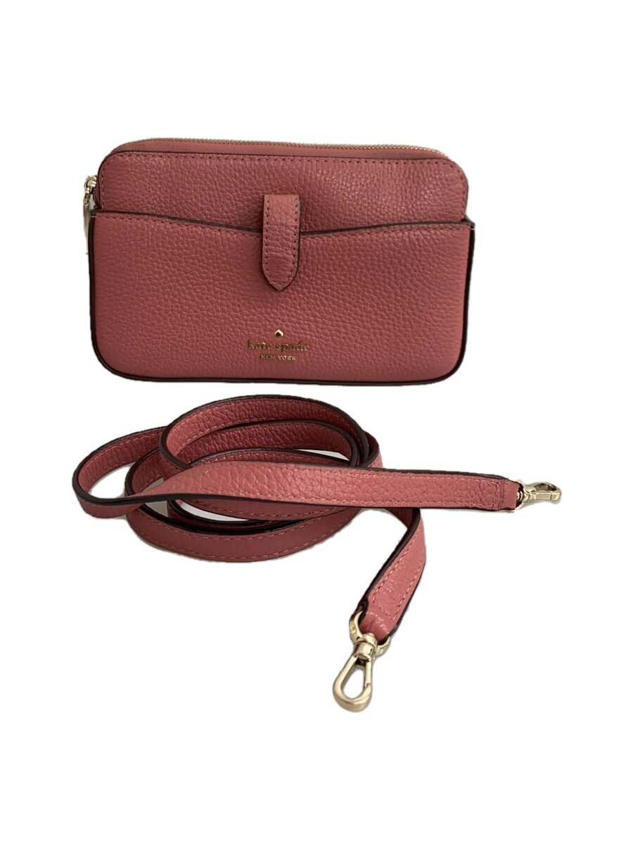 KATE SPADE - 【中古】kate spade new york◆ショルダーバッグ/--/BLK/無地/WLR00397【バッグ】