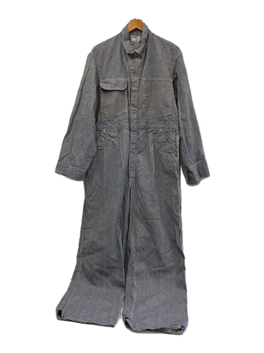 【中古】40s- ANDERSON BROS STRIPE ALL IN ON オーバーオール/42【メンズウェア】