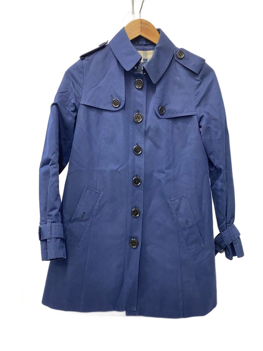中古 BURBERRY LONDON トレンチコート 38 コットン ネイビー 無地 B1A14-730-28 レディースウェア jumblestore-37979144 2nd STREET 楽天市場店 パッケージ画像