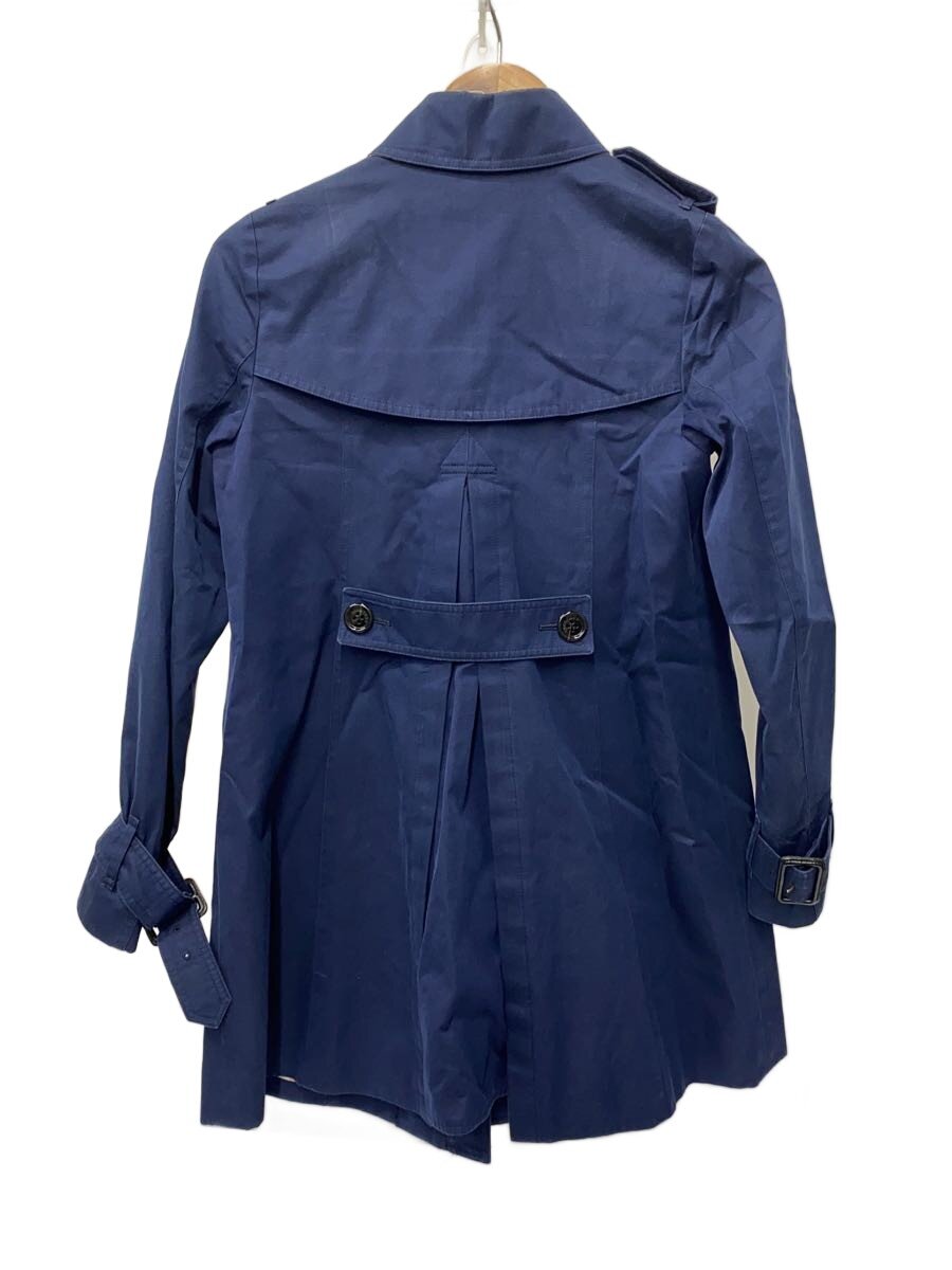 中古 BURBERRY LONDON トレンチコート 38 コットン ネイビー 無地 B1A14-730-28 レディースウェア jumblestore-37979144 2nd STREET 楽天市場店 サンプル画像2