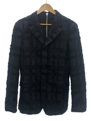 【中古】COMME des GARCONS HOMME PLUS◆テーラードジャケット/L/ウール/BLK/PN-J008【メンズウェア】 【中古】COMME des GARCONS HOMME PLUS◆テーラードジャケット/L/ウール/BLK/PN-J008【メンズウェア】