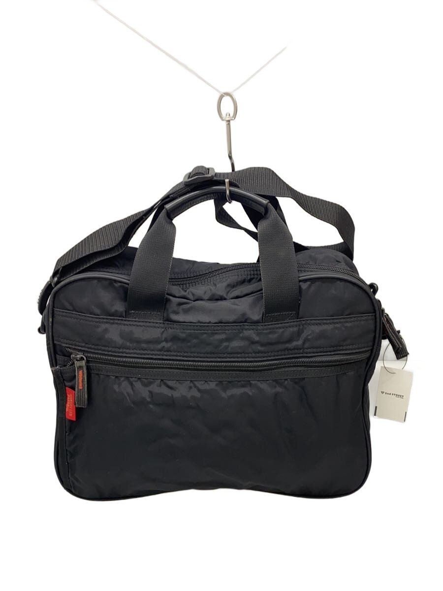 【中古】ManhattanPassage◆ブリーフケース/ナイロン/BLK/2170【バッグ】
