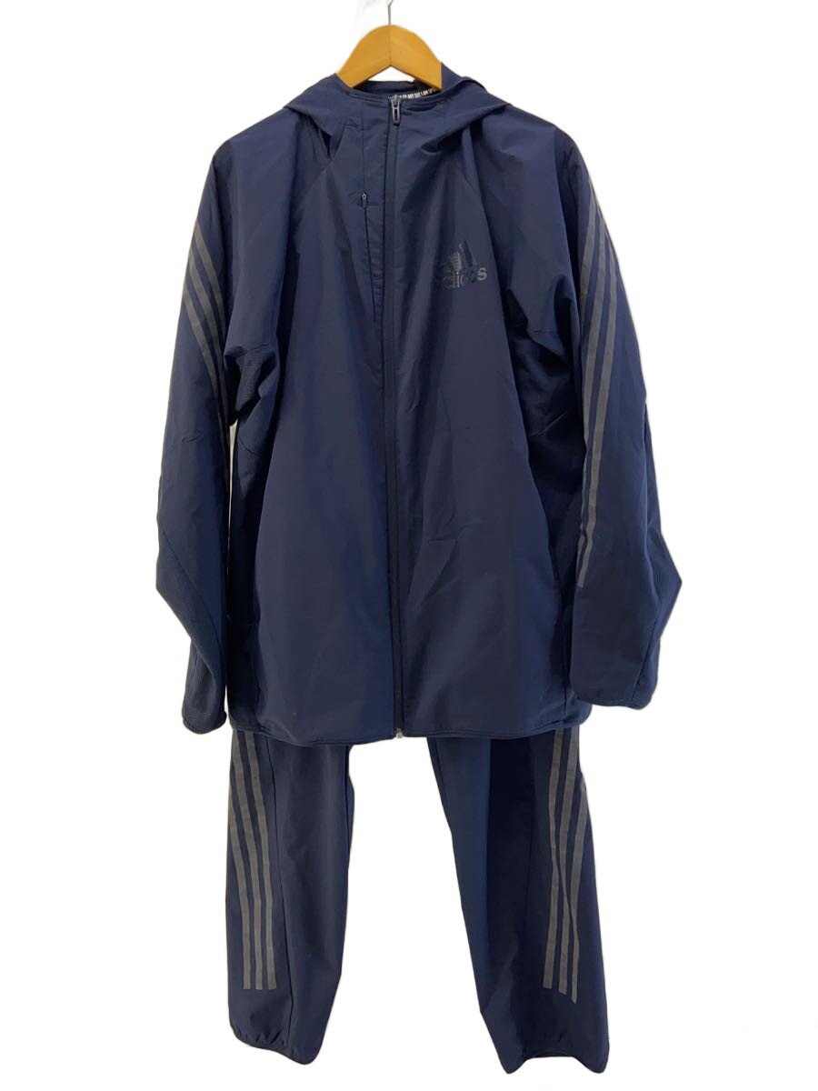 【中古】adidas◆スポーツウェアー/L/NVY/GN0741【スポーツ】
