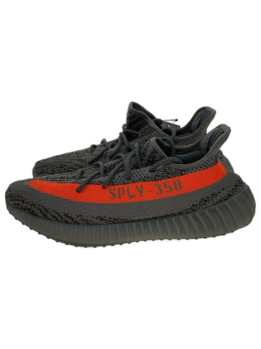 【中古】adidas◆YEEZY BOOST 350 V2_イージー ブースト 350 V2/29cm/グレー//【シューズ】