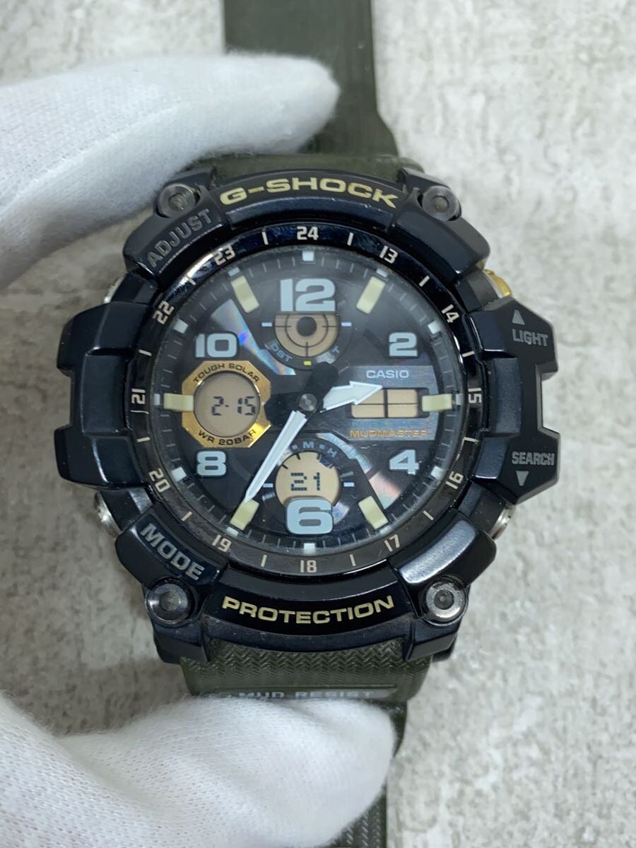 【中古】CASIO◆ソーラー腕時計・G-SHOCK/デジタル/BLK【服飾雑貨他】