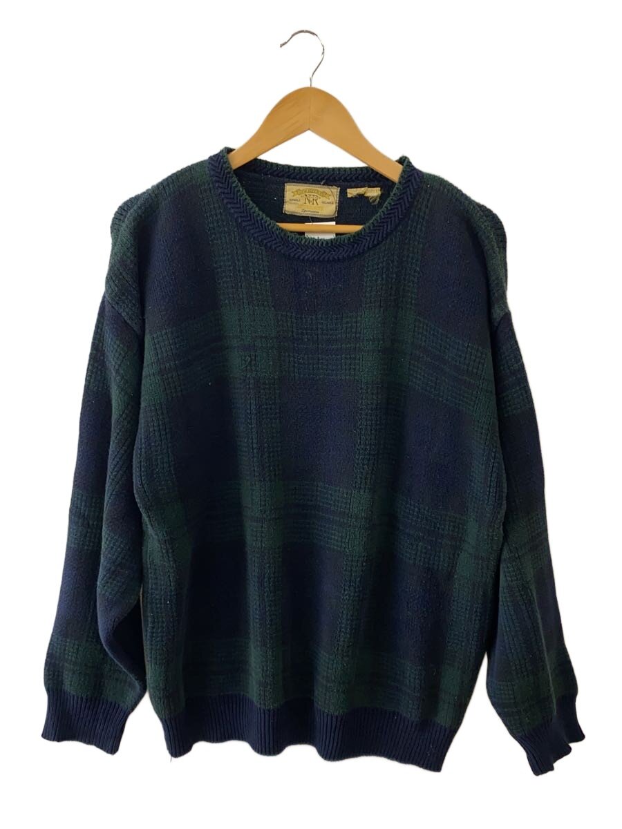 【中古】NEW RIVER CO/ニット・セーター(厚手)/--/--/GRN//【メンズウェア】