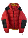 【中古】Marmot◆パルバットパーカー/ダウンジャケット/L/ナイロン/RED/無地【メンズウェア】