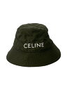 【中古】CELINE◆バケットハット/M/ポリエステル/KHK/プリント/メンズ/2AUB8930C【服飾雑貨他】