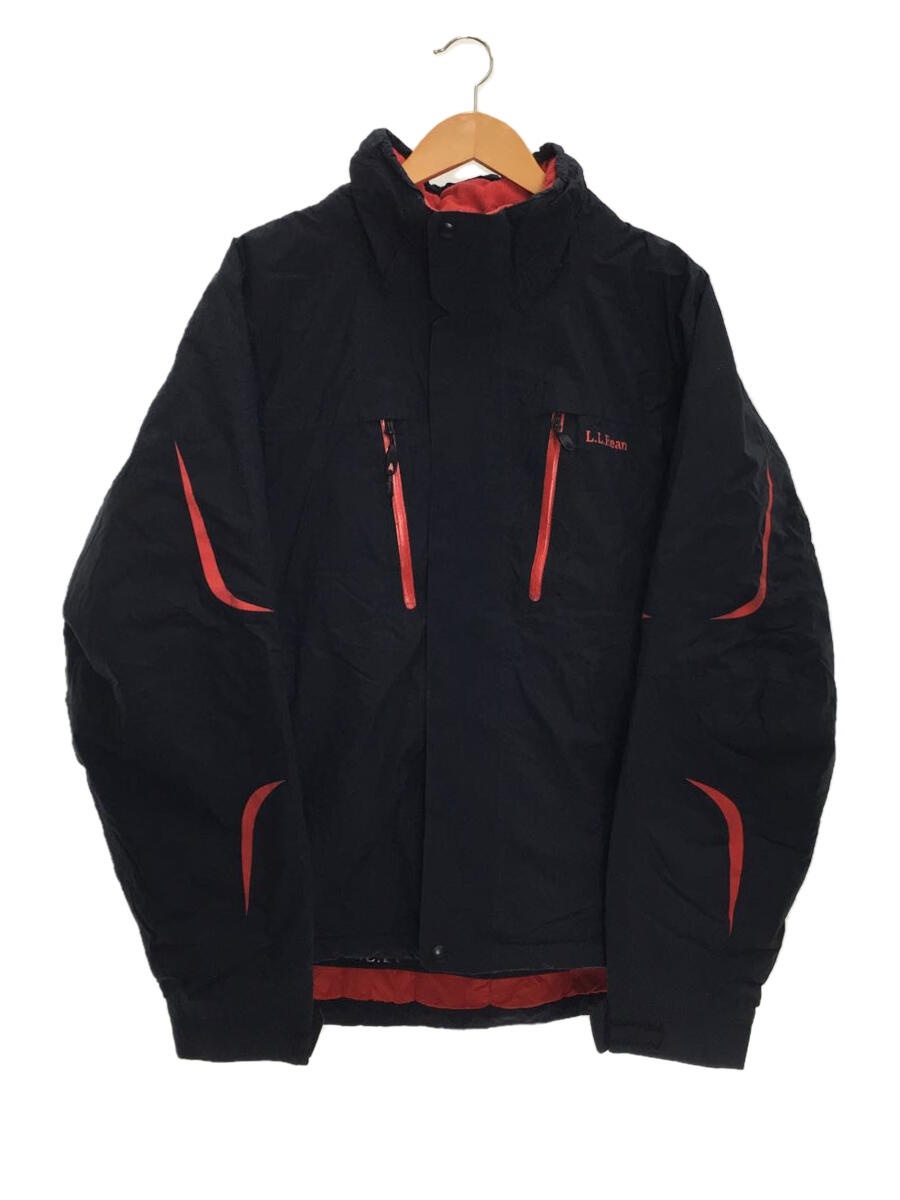 【中古】L.L.Bean◆ナイロンジャケット/Thinsulate Supreme/L/ナイロン/ネイビー【メンズウェア】