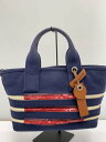 【中古】MARC BY MARC JACOBS◆ショルダーバッグ/--/NVY/ボーダー【バッグ】