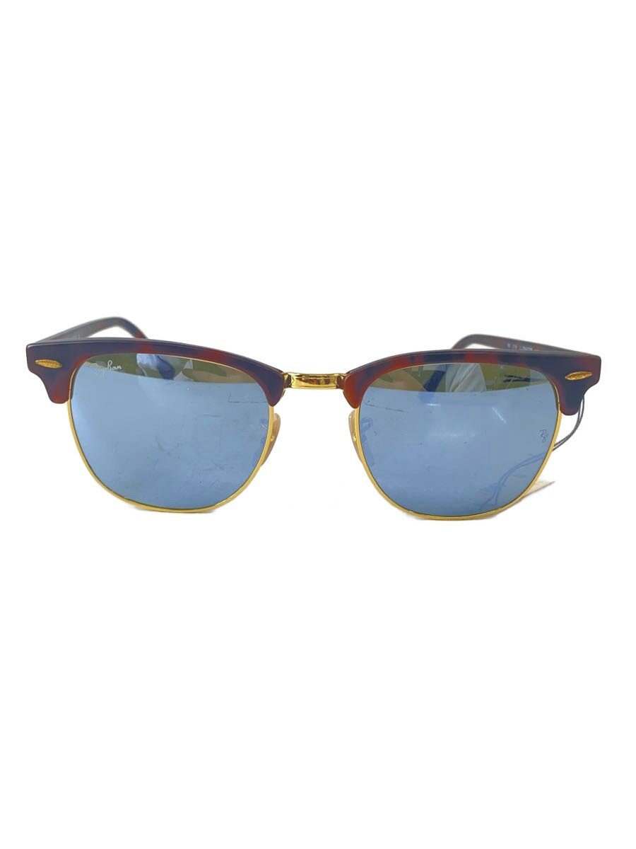 【中古】Ray-Ban◆サングラス/ウェリントン/ベッコウ柄/BRW/メンズ/RB3016//【服飾雑貨他】