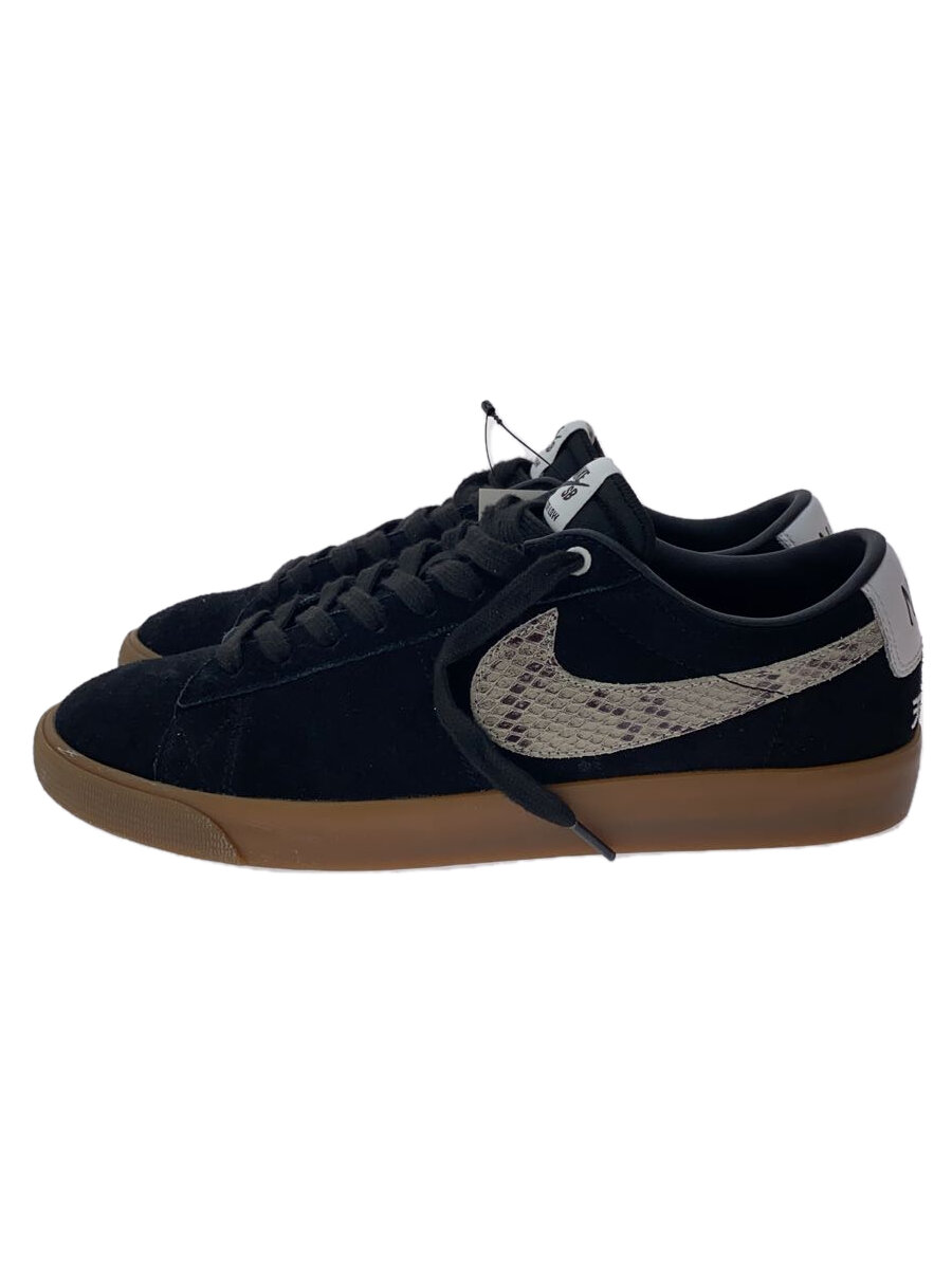 【中古】NIKE◆SB ZOOM BLAZER LOW GT QS_SB ズーム ブレ-ザー ロー GT QS/28cm/BLK【シューズ】