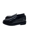 【中古】MARW UNITED ARROWS◆ローファー/24.5cm/BLK/エナメル【シューズ】(4)