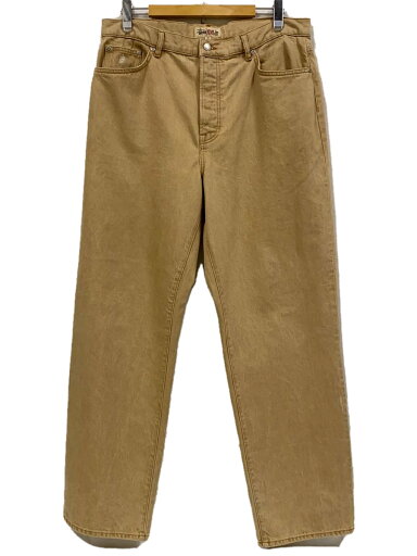 【中古】STUSSY◆BIG OL JEAN DENIM/34/コットン/BEG/無地/116599【メンズウェア】 【中古】STUSSY◆BIG OL JEAN DENIM/34/コットン/BEG/無地/116599【メンズウェア】