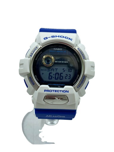 【中古】CASIO◆ソーラー腕時計・G-SHOCK/デジタル/ラバー/BLK/BLU/SS【服飾雑貨他】 【中古】CASIO◆ソーラー腕時計・G-SHOCK/デジタル/ラバー/BLK/BLU/SS【服飾雑貨他】