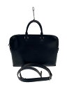 【中古】LOUIS VUITTON◆ポルト・ドキュマン・ジュール_エピ_NVY/レザー/NVY【バッグ】