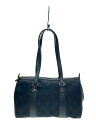 【中古】Salvatore Ferragamo◆ボストンバッグ/--/BLK/総柄/AU-21-3341/ハンドバッグ【バッグ】